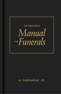 The Minister's Manual For Funerals Hardback