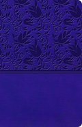 KJV Ultrathin Reference Bible Purple (Red Letter Edition) Imitation Leather