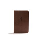 CSB Compact Bible Brown Value Edition (Red Letter Edition) Imitation Leather