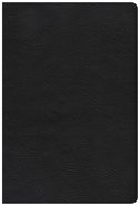 KJV Giant Print Reference Bible Black (Red Letter Edition) Genuine Leather