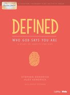 Defined: Who God Says You Are - Younger Kids Activity Pages Paperback
