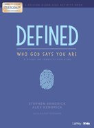 Defined: Who God Says You Are - Older Kids Activity Workbook Paperback