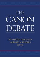 The Canon Debate Paperback