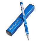 Pen in Gift Box: Hope & a Future Blue/Silver (Jer 29:11) Stationery