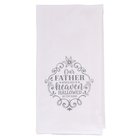 Tea Towel: Our Father Which Art in Heaven, White/Black Homeware