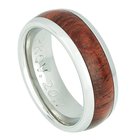 Mens Ring: Size 11, Righteous Man, Brown/Silver (Proverbs 20:7) Jewellery