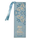 Bookmark With Tassel: Hope & a Future Teal Foil (Jer 29:11) (Hope And A Future Collection) Imitation Leather
