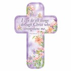 Bookmark Cross-Shaped: I Can Do All Things Through Christ Who Strengthens Me Stationery
