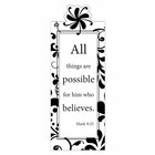 Bookmark Magnetic: All Things Are Possible... Stationery