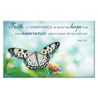 Magnet With a Message: Faith is Confidence in What We Hope For... (Heb 11:1) Novelty