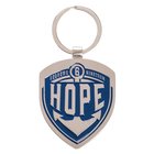 Metal Keyring: Hope, Blue - Hebrews 6:19 Jewellery