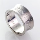 Mens Ring: Size 9, Man of God, Silver Jewellery