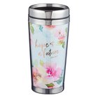 Polymer Mug With Design Insert: Hope and a Future, Stainless Steel Lid Homeware