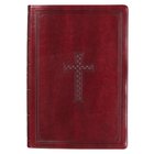 KJV Super Giant Print Bible Burgundy (Red Letter Edition) Imitation Leather