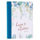 Journal: Hope & Future Green Branches, Slimline (Jer 29:11) Imitation Leather