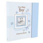 Our Baby Boy Memory Book Gift Boxed Hardback