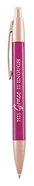 Classic Pen: Grace Magenta (2 Cor 12:9) (His Grace Is Enough Collection) Stationery