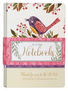 Notebook: Pink Birds/Anchor/Flower (Set Of 3) Paperback
