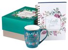 Boxed Gift Set: Faith Journal and Ceramic Mug Blue (355 ML) (Faith Fear Collection) Pack