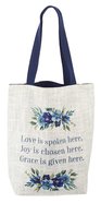 Canvas Tote Bag: Love Joy Grace (Love Joy Grace Collection) Soft Goods