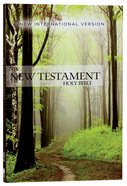 NIV Outreach New Testament Green Forest Path (Black Letter Edition) Paperback