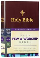 NRSV Pew and Worship Bible Burgundy Hardback