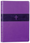 NRSV Thinline Bible Large Print Purple Premium Imitation Leather