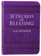 31 Decrees of Blessing For Women Imitation Leather