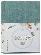 CSB Courage Devotional Bible Green (Black Letter Edition) (In) Hardback