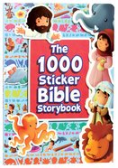 The 1000 Sticker Bible Storybook (With Flap And Velcro Closure) Paperback