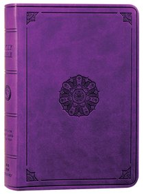 ESV Value Large Print Compact Bible Lavender Emblem Design (Black Letter Edition) ESV Value Large Print Compact Bible Lavender Emblem Design (Black Letter Edition)