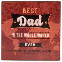Best Dad in the Word Magnet: Scripture From Proverbs 20:7 Best Dad in the Word Magnet: Scripture From Proverbs 20:7