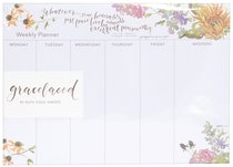 Gracelaced Weekly Planner: Whatever is True, White/Country Floral Gracelaced Weekly Planner: Whatever is True, White/Country Floral