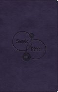 ESV Seek and Find Bible Purple (Black Letter Edition) Imitation Leather