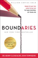 Boundaries: When to Say Yes, How to Say No to Take Control of Your Life (Unabridged, 9 Cds) CD