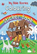 My Bible Stories Colouring and Sticker Book Paperback