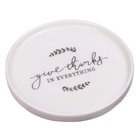 Ceramic Trinket Tray: Give Thanks (1 Thess 5:18) (Give Thanks Collection) Homeware