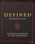 Defined Bible Study (Leader Kit For Teen Guys And Young Men) Pack