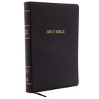 KJV Reference Indexed Bible Giant Print Black (Red Letter Edition) Bonded Leather
