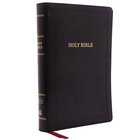 KJV Deluxe Reference Indexed Bible Giant Print Black (Red Letter Edition) Premium Imitation Leather