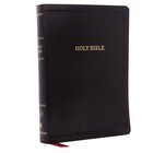 KJV Deluxe Reference Indexed Bible Super Giant Print Black (Red Letter Edition) Premium Imitation Leather