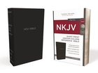 NKJV Reference Bible Giant Print Black (Red Letter Edition) Imitation Leather
