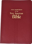 Nab Saint Joseph Medium Size Bible Red Imitation Leather