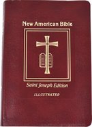 Nab St. Joseph New American Bible, the Giant Print Red Imitation Leather