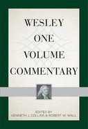 Wesley One Volume Commentary Hardback