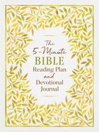 The 5-Minute Bible Reading Plan and Devotional Journal Flexi Back