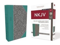 NKJV Deluxe Reference Bible Super Giant Print Blue (Red Letter Edition) NKJV Deluxe Reference Bible Super Giant Print Blue (Red Letter Edition)