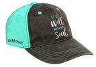 Grace & Truth Women's Cap: It is Well With My Soul, Grey/Mint Green Soft Goods