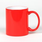 Ceramic Mug: Red, 325 ML Homeware