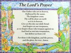 Wall Chart: Lord's Prayer-Trespasses (Laminated) Chart/card